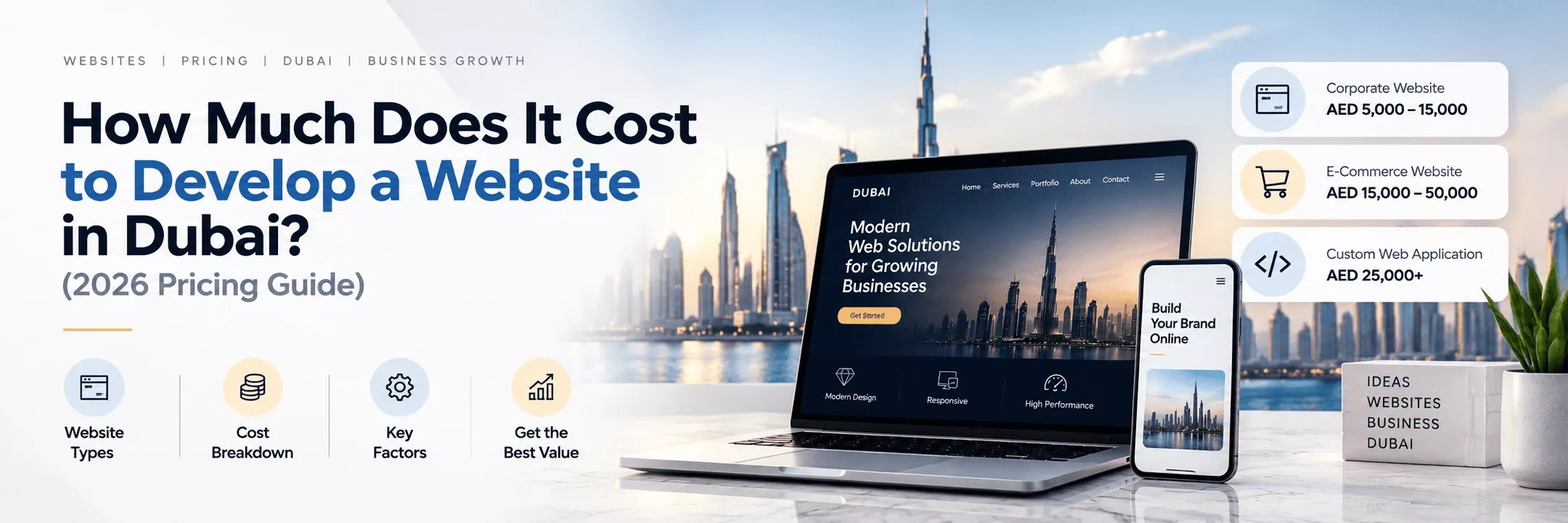 How Much Does It Cost to Develop a Website in Dubai? (2026 Pricing Guide)