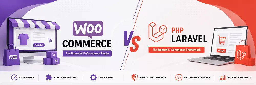 WooCommerce vs. Custom PHP Laravel : Which is Best for Your E-commerce Store in Dubai?